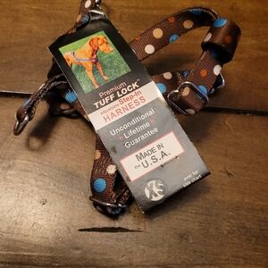 Top Paw Brown and Blue Dog Harness